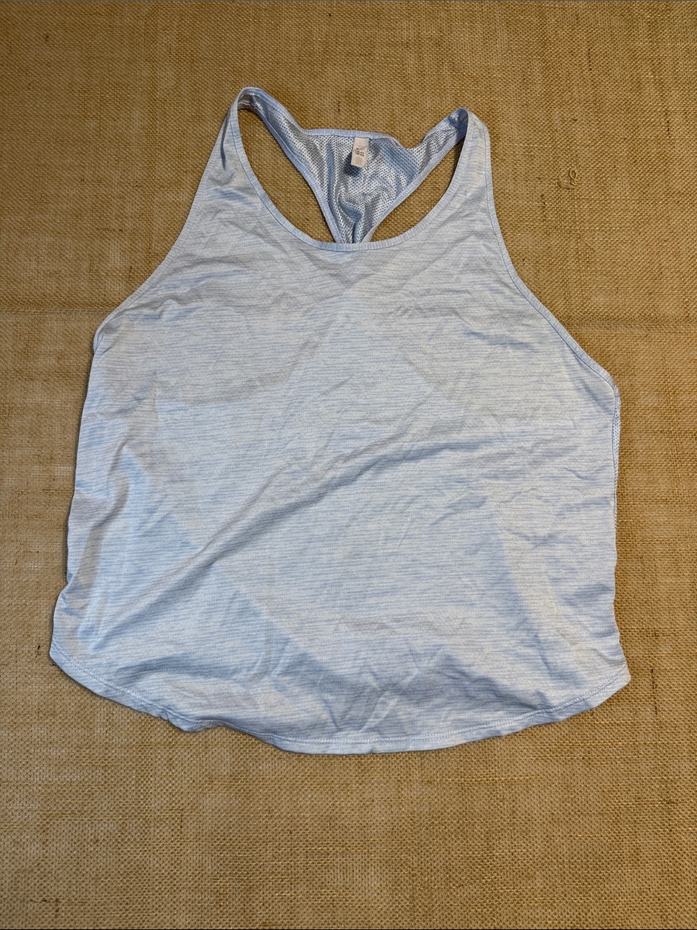 Under Armour Light Blue Racerback Tank Top